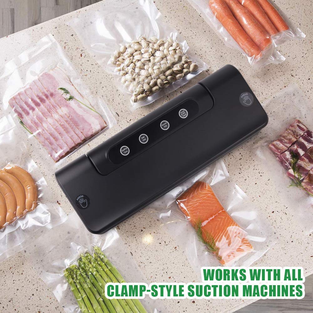 3 Rolls Food Vacuum Sealer Bags 12 15 20 25 28 x 500cm For Food Saver Rolls Home Sealing Vacuum Packer Bags