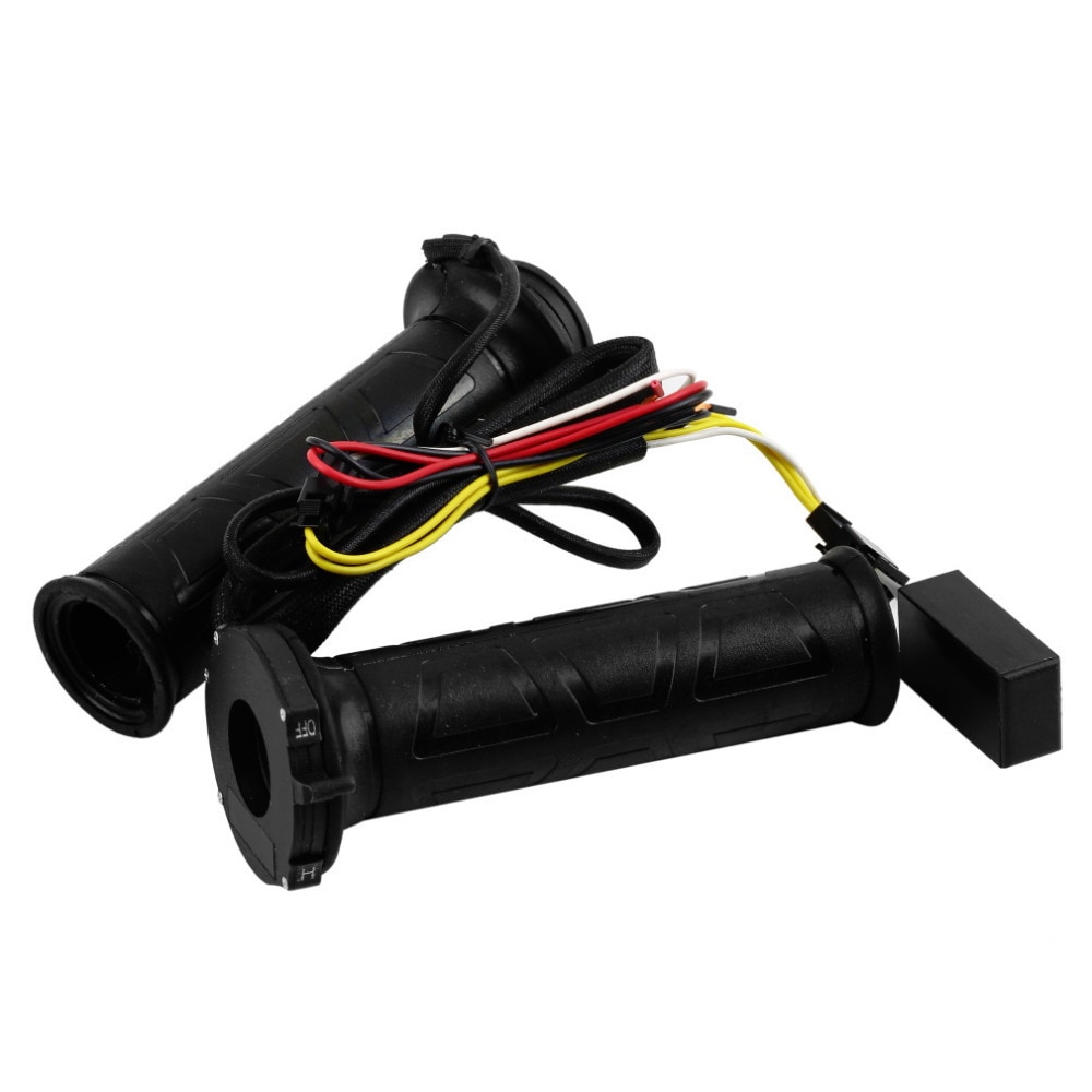 Motorcycle heated Grips 22mm Warmers Handlebar ATVs Electric Heated Molded