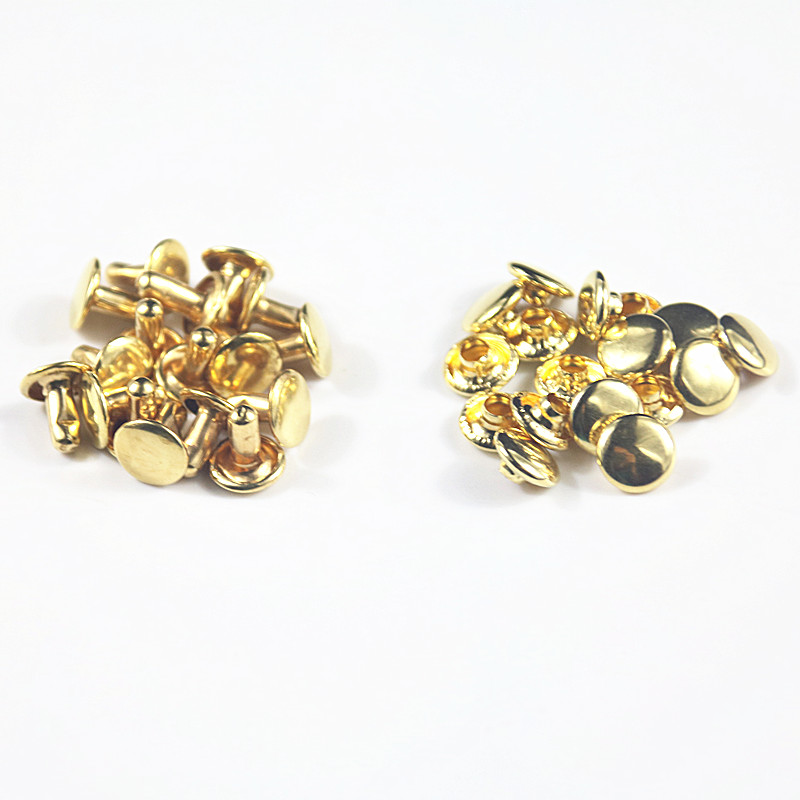 Trimming Shop - Borchie con Rivetto diamantato, 10 mm, per Abbigliamento, Fai da Te, Artigianato in Pelle, Borse, Cinture, riparazioni, Metallo, Nero Trasparente, 10 Pezzi