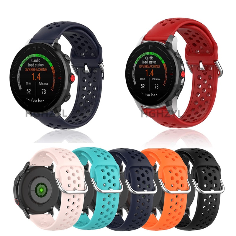 Silicone Wrist Strap For POLAR ignite Smart Watch Band Wristband for POLAR Vantage M Replacement Accessories Bracelet Watchband