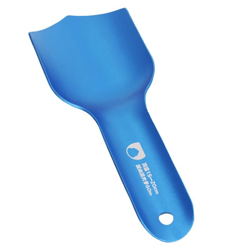 1PC jardinage petite pelle Durable en alliage d'aluminium jardin pelle extérieur Camping spatule pour jardin