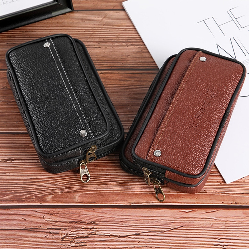 Fanny Pack Mobiele Telefoon Case Opknoping Taille Storage Heuptas Voor Iphone Voor Samsung Voor Xiaomi Huawei Haak Loop Holster pouch