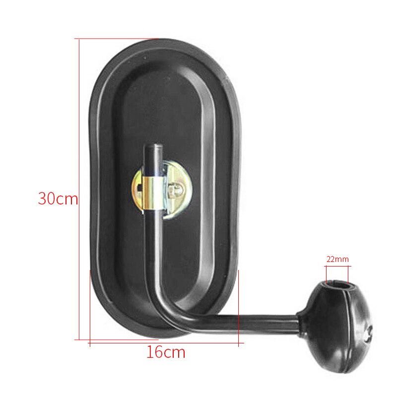 Excavator Mirror Reversing Rearview Mirror Excavator Accessories: Mirror L bracket