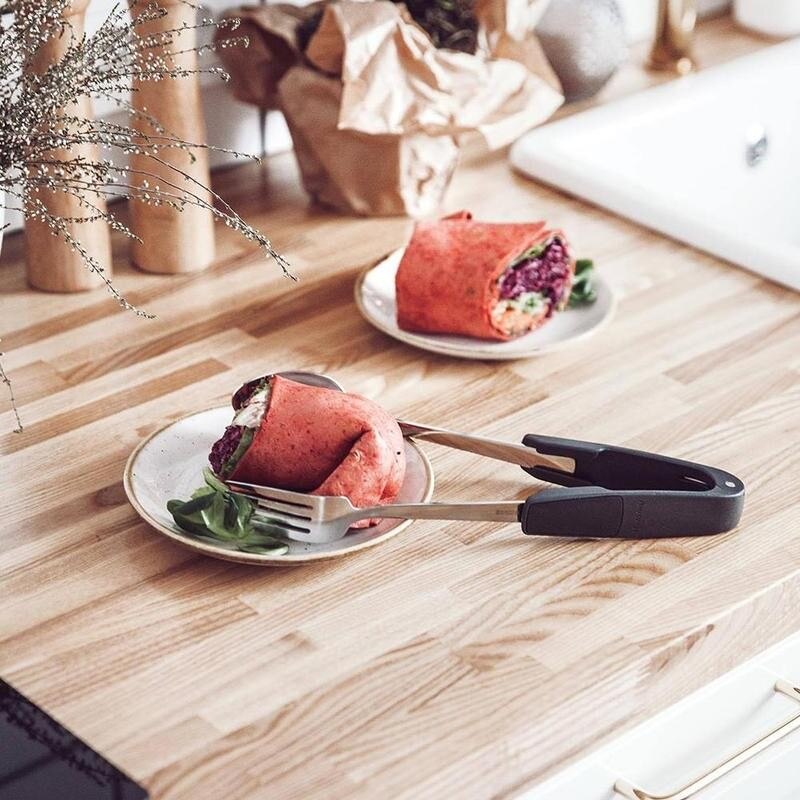 Anytongs Bbq Clip Instantly Turn Your Flatware Into Kitchen Tongs Kitchen Tools Steel Barbecue Anytongs