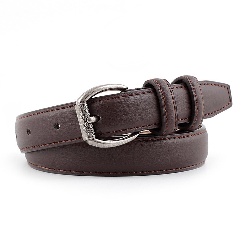 ¡Novedad de ! Cinturón Vintage Steampunk en negro, blanco y marrón para mujer, cinturón de cuero largo ancho para mujer, Vaqueros