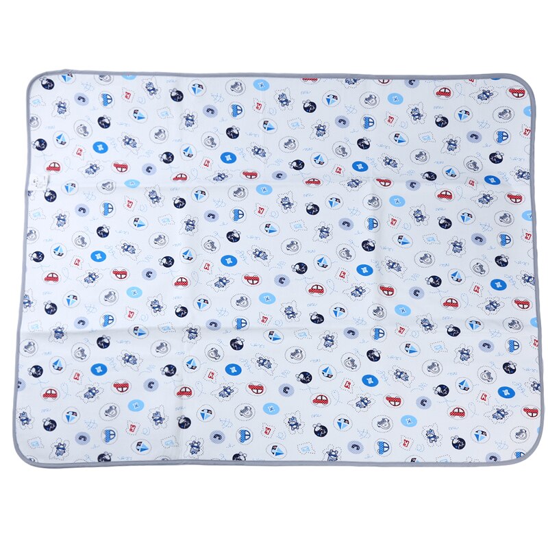 Portable Baby Mattress Sheet Incontinence Pad Mattress Protector Cotton Waterproof Bed Toddler Travel Mattress Bed Mat