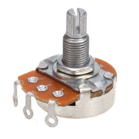 sourcing map 10Pcs Potentiometer Knop Gekartelde As Zwart sourcing map 10Pcs Potentiometer Knop Gekartelde As Zwart
