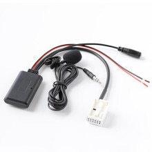 Cable auxiliar Bluetooth 5,0 para coche, adaptador de teléfono móvil con micrófono y llamadas gratis para RNS-300/310/510, Radio CD-1/2/3 PN-1/3 RNS-4