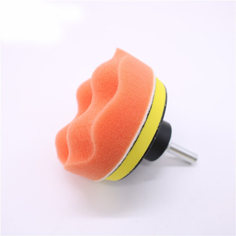 Esponja de lavado de coche, almohadillas de pulido de encerado, adaptador de taladro, lavado de coche, limpieza de detalles automáticos, 3 pulgadas, 11 unids/lote