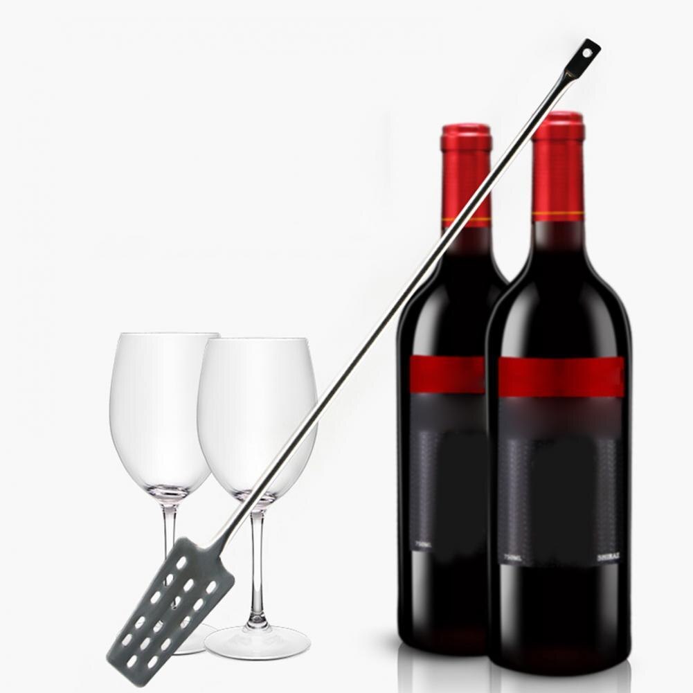 Rode Wijn Roeren Mash Stirrer Staaf Slijtvaste Stevige Zilveren Kleur Wijn Mash Paddle Voor Drink Supplies