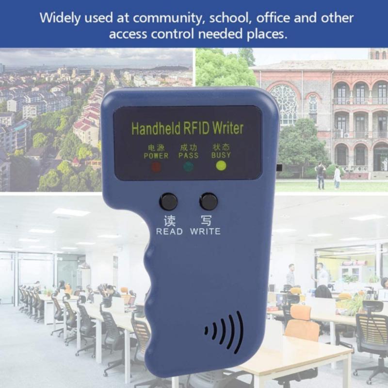 125kHz RFID-Programmierer Duplikator Kopierer Writer Reader Writer ID-Karte Kloner & Key Access Card Replikator Schlüssel bund Reader