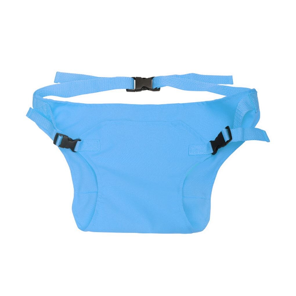 Portable Safety Baby Chair Harness Travel Foldable Washable Infant High Dinning Cover Seat: blue