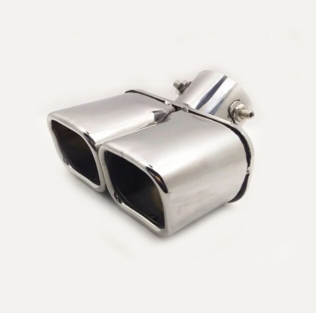 For Peugeot 408 car cover muffler exterior back end pipe dedicate exhaust tip tail outlet ornament vent 1pcs: B0013Sa63