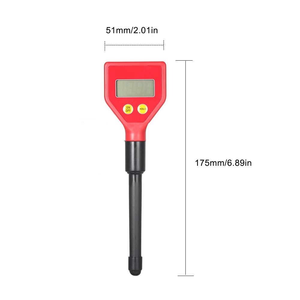 Portable Soil Moisture Tester pH Tester with LCD Display PH-98103 Digital Soil pH Meter