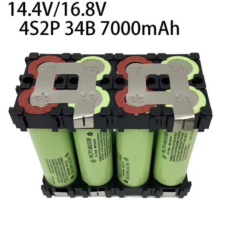2S1P 3S2P 4S1P~5S2P 6S2P 18650-35E battery pack custom 18650-34B battery welding 3500mAh / 7000mah battery pack 7.4V to 25.2v: Yellow