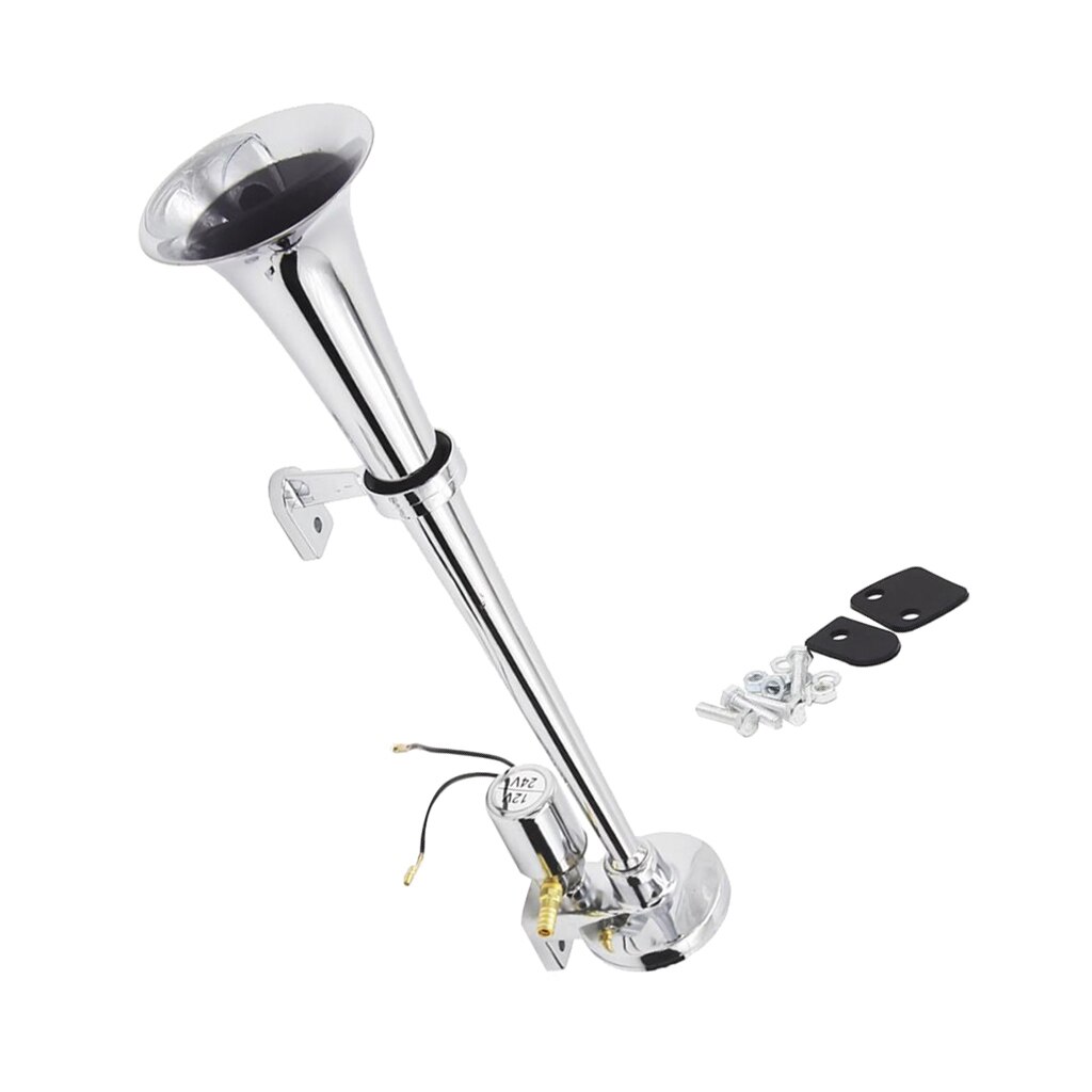 12V/24V Enkele Trompet Luchthoorn Compressor Kit Krachtige Luid 150db Voor Vrachtwagen Vrachtwagen Boot Trein