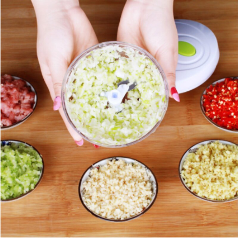 Manual Fruit Vegetable Chopper Meat Grinder Potato Carrot Grater Kitchen Tools Food Cutter Mincer Multifunction Crusher Cutter