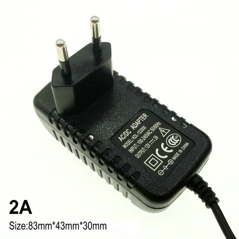 Dc12v adapter  ac100-240v verlichtingstransformatoren uitgang  dc12v 1a / 2a / 3a voeding voor ledstrip.