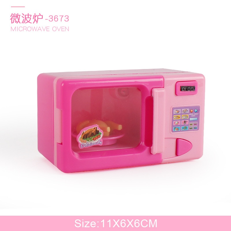 Mini Kitchen Toys Plastic Simulation Home Appliances Play House Toy Baby Girls Pretend Play Toys For Kids Children Games Tools