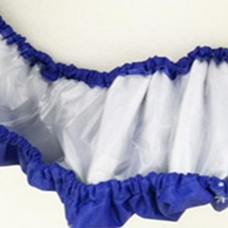 Novo ao ar livre impermeável removível trampolim capa 3 camada de segurança absorvente de choque almofada azul oxford pano pe material ambiental