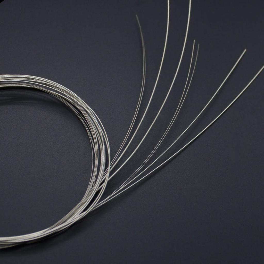 Durable 1 Set Silver Plated Stainless Steel Mandolin Replacement