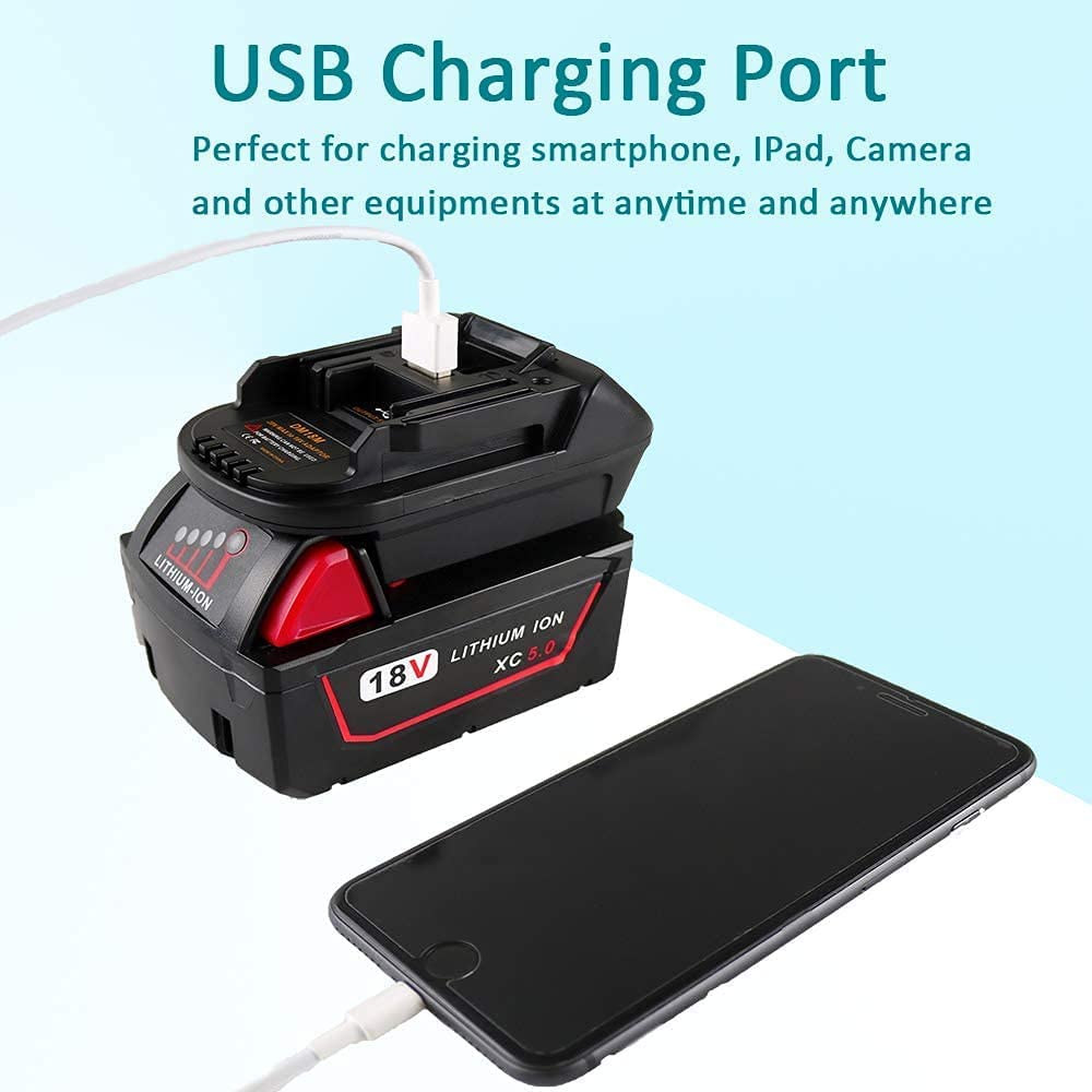 BPS18M Tool Battery Adapter For Black &amp; Decker/For Porter Cable/ For Stanley Battery is Converted To Replace For Makita BL1830