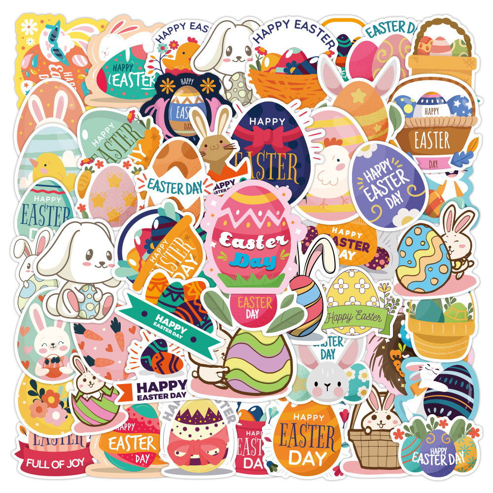 10/50 stücke Kawaii Kaninchen DIY Dekor Aufkleber Stock Etikett Laptop Telefon Notizbuch Skateboard freundlicher Hase Aufkleber Aufkleber clasic Spielzeug