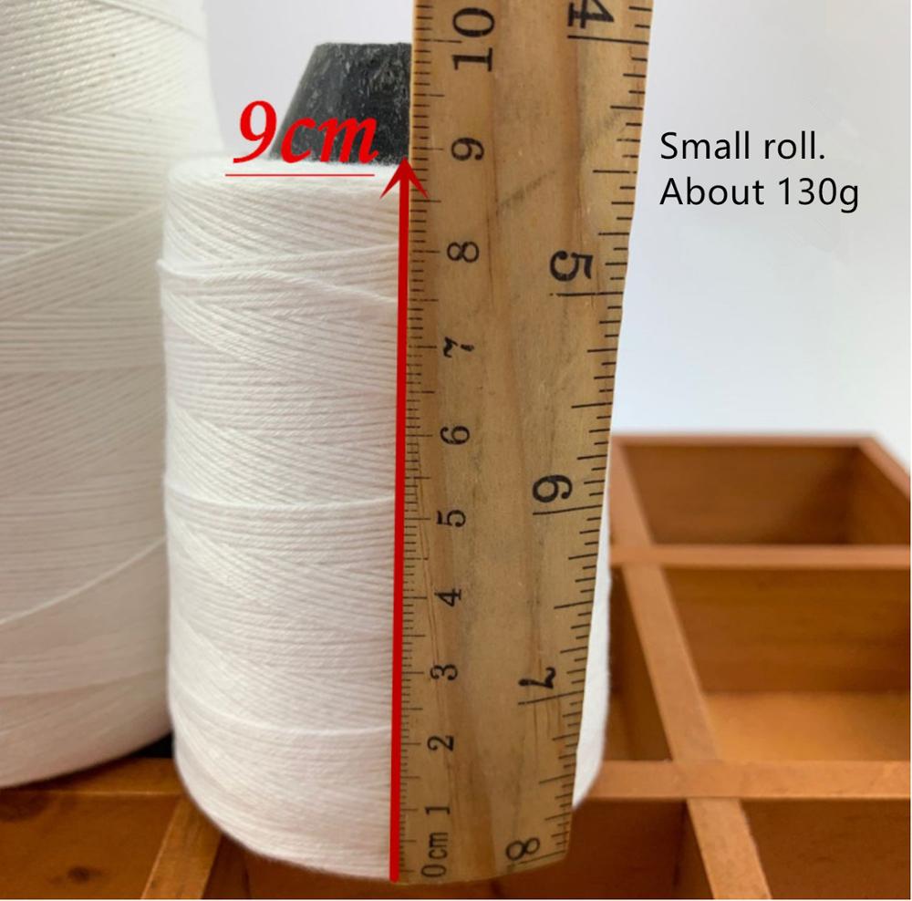 Tied To Pig Trotter String Tag File Bag 1mm White Polyester Cotton Thread Hanging Sausage Meat: 300m