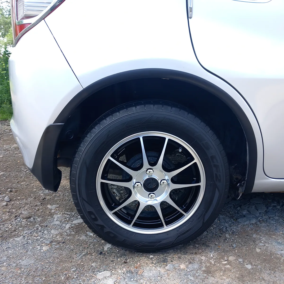 Garniture d'arc de roue de voiture de 9,8 pieds, arcs évasés, extenseur d'aile, bande Anti-Collision pour pick-up SUV, garniture de bord évasé