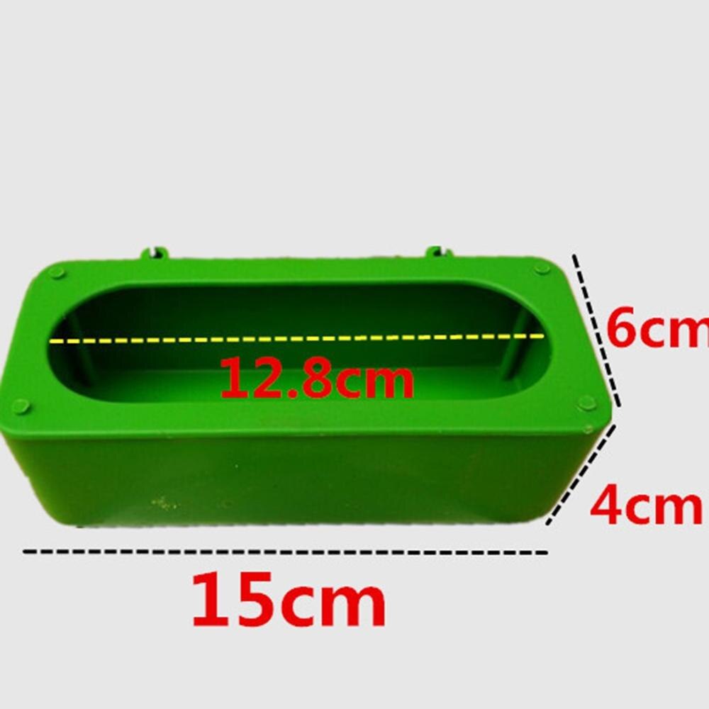 1 stuks kleine voerbak voor huisdieren, vogelbadpot, papegaaienbadpot, voerbak voor papegaaien, voerbak, gootsteenkom