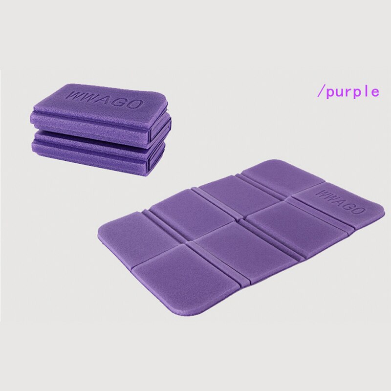 The XPE outdoor cushion folding foam portable picnic mat waterproof and moisture-proof mat: Purple