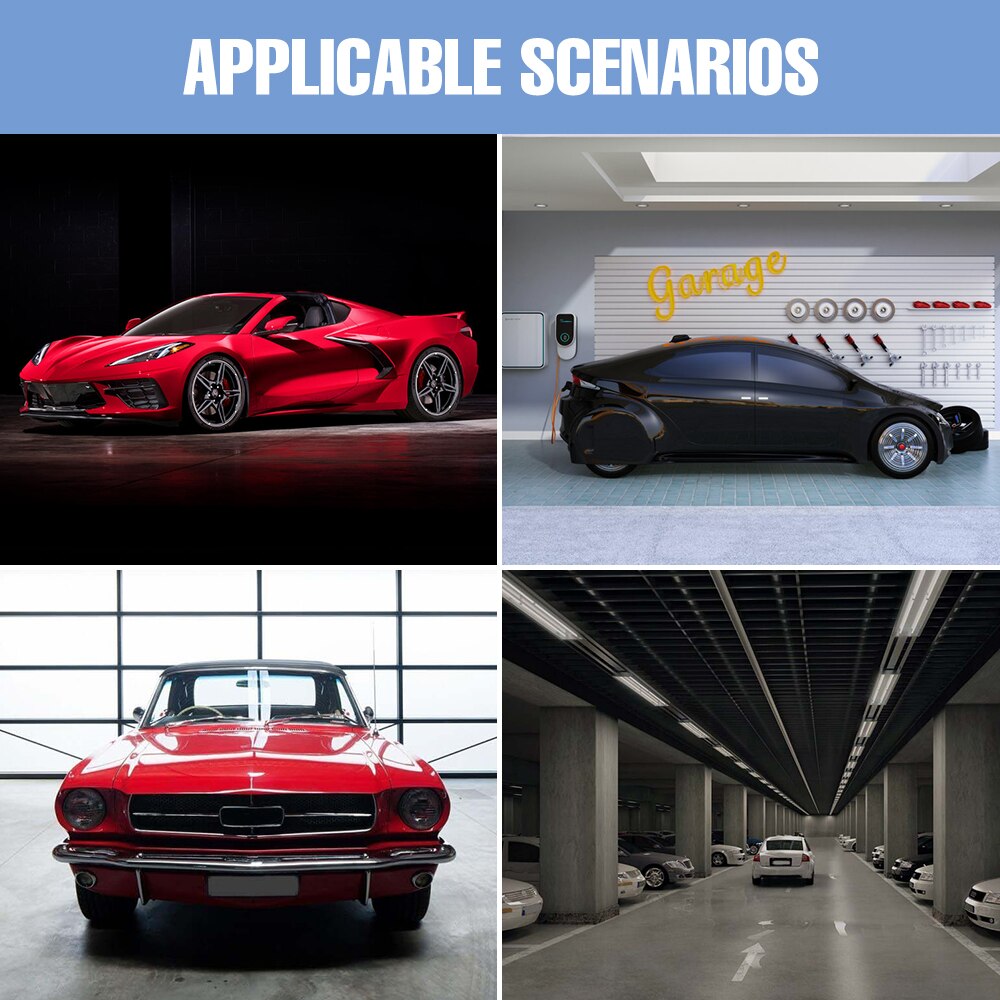200w led-loftlampe til garage,  e27/e26 led-pærer ,  ac 220v kælderbelysning til lager, værksted 110v 40w 60w 80w 100w 150w