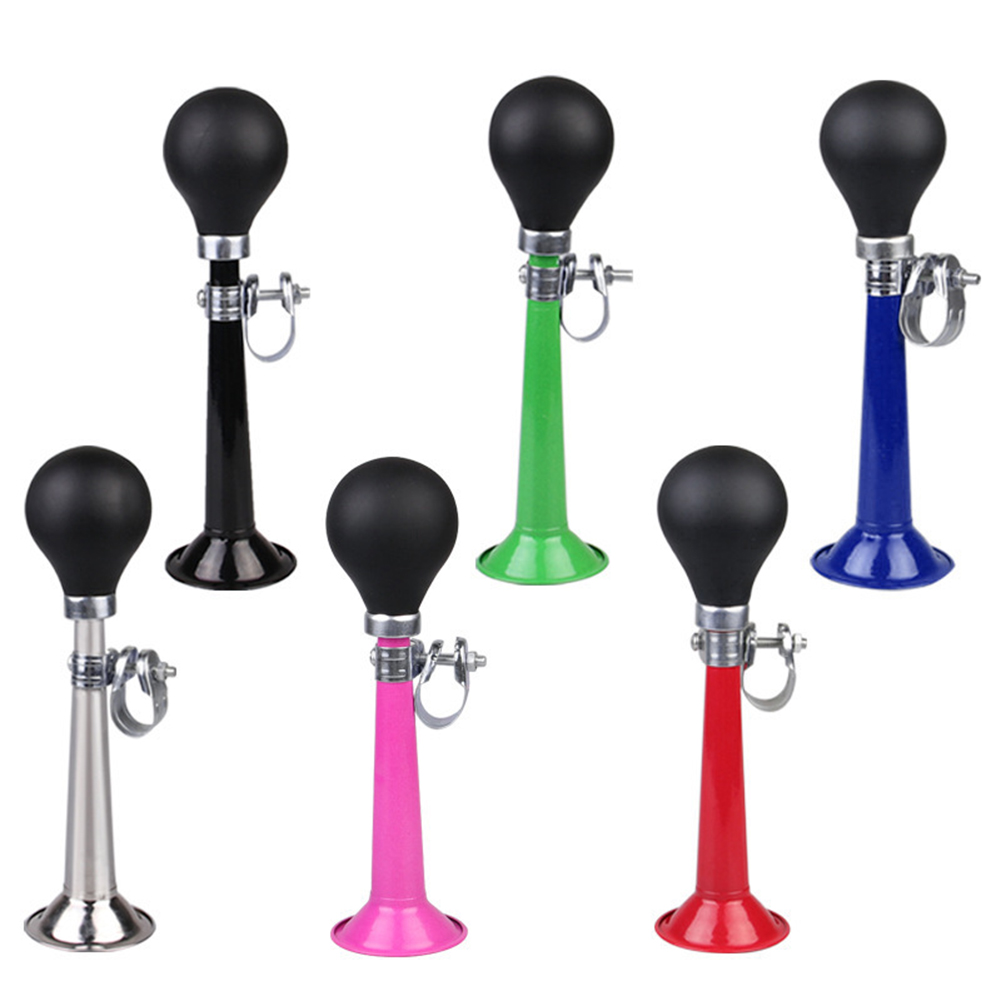 Bugle Horn Retro Clown Horn Bike Horn Classical Vintage Metal Loudspeaker Bike Air Horn For Vehicles Bicycles Non-Electronic