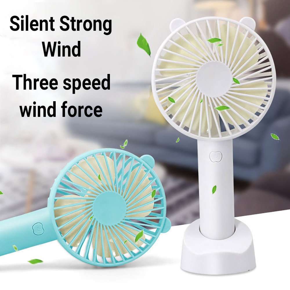 Mini bärbara fläktar handhållen usb uppladdningsbar fläkt mini skrivbordsluftkylare utomhusfläkt kylning resehandfläktar ventilationsfläkt