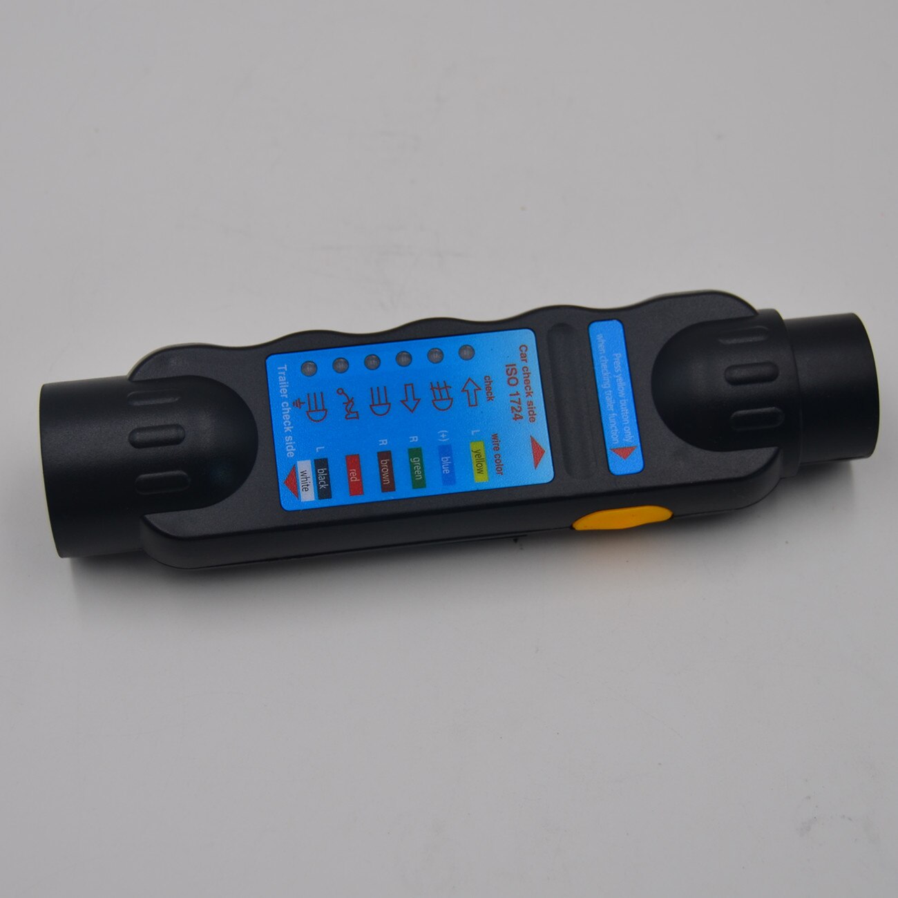 12V 7-Pin Trailer Socket Truck Trailer Plug Socket Tester Car Wiring Circuit Light Test Tool Electrics Diagnostic Tools