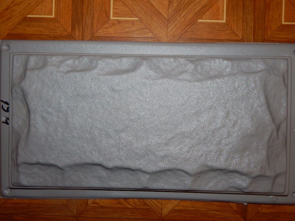 Plastic Molds for Concrete Plaster Wall Stone Cement Tiles 1pcs Big Stone Decorative wall molds