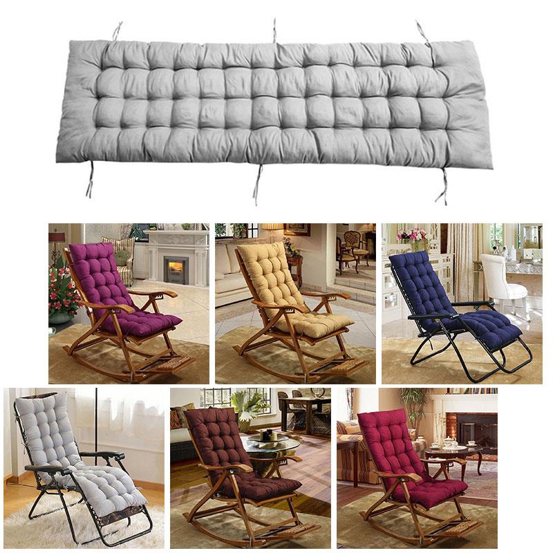 Polyester Fiber Chair Cushion Heat Preservation Seat Pad Comfortable Lounger Pads Sofa Cushions Backyard Supple