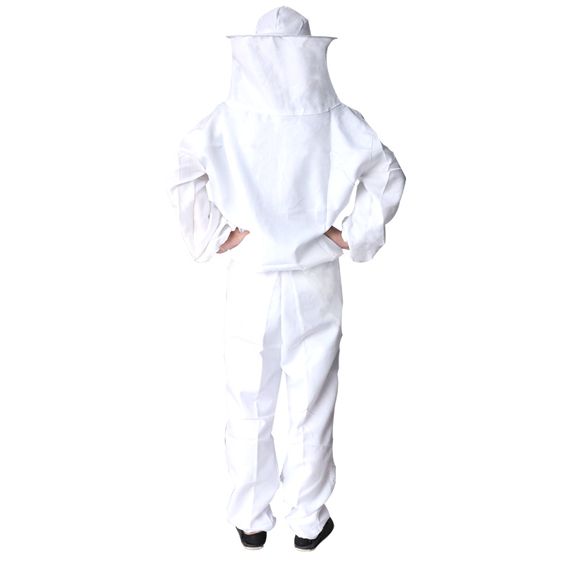 Ropa de apicultor de cuerpo completo, traje de apicultura , protección de abejas, sombrero de velo de seguridad, traje para todo el cuerpo, 1 Uds.