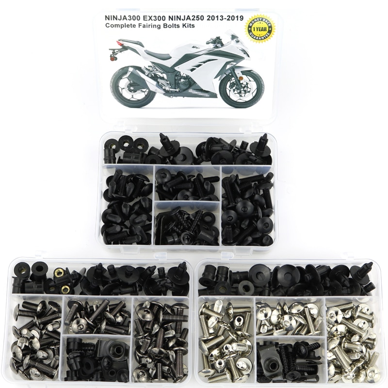 Fit Voor Kawasaki Versys-X 250 300 Versys 650 Versys 1000 Versys1000 Motorfiets Compleet Volledige Kuip Bolt Kit Washer schroeven