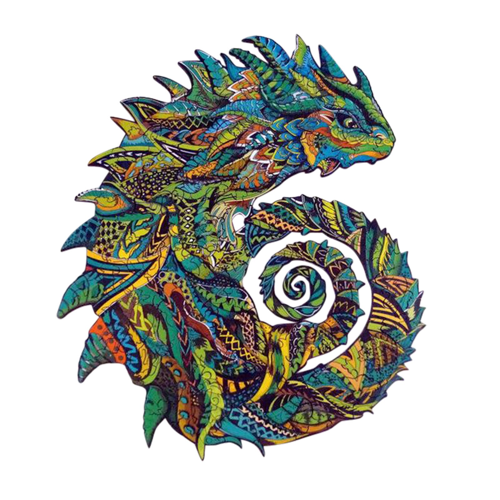 Volwassen En Kinderen Educatief Cadeau Dinosaurus Onregelmatige Puzzel Papier Puzzels Speelgoed Educatief Puzzel Speelgoed Voor Kinderen/Volwassenen: H