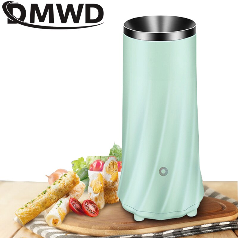 DMWD Automatic Egg Roll Maker Mini Electric Eggs Boiler Cup Omelette Breakfast Machine Cooking Tools Eggmaster Sausage Burrito