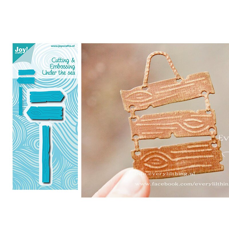 CH Ocean World 3D Stitched DIY Scrapbooking Stamps Craft Embossing Die Cut Making Stencil Template: 8