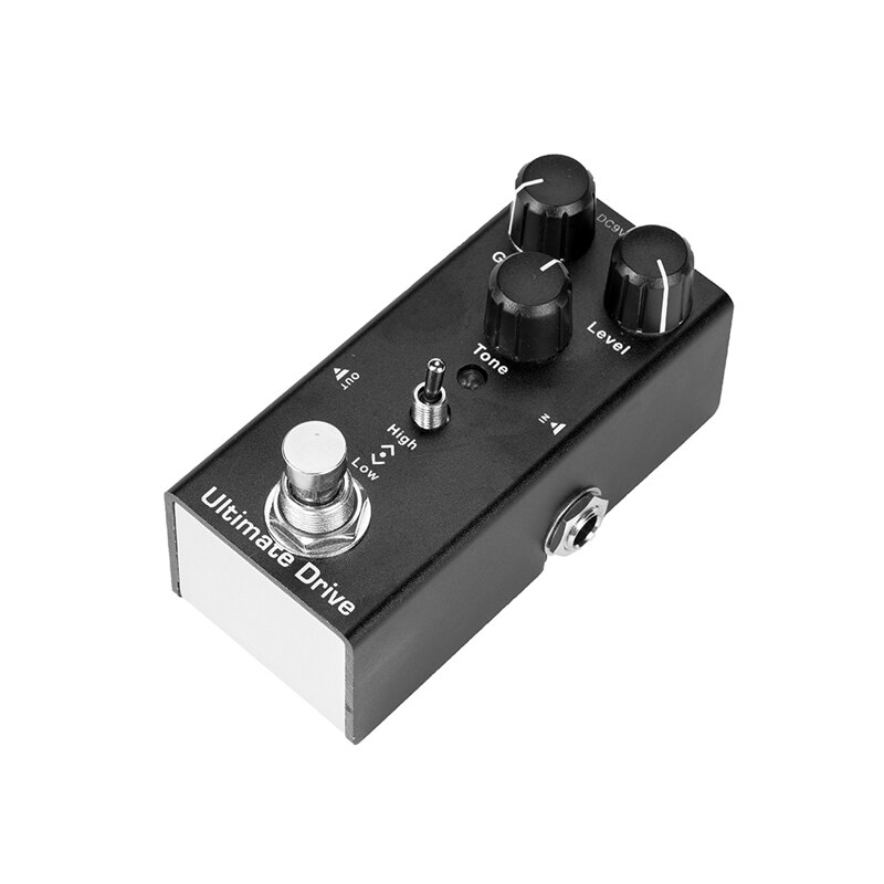 Ultimate Drive Guitar Effects Pedal Gain/Level/Tone Knob High Low Frequency Effect Pedals with True Bypass Switch