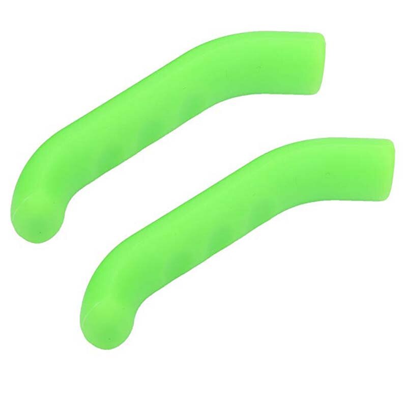 Anti-slip farverige komfortable bremsehåndtag greb silikone ærme bremsehåndtag beskyttelse dæksel: Grøn