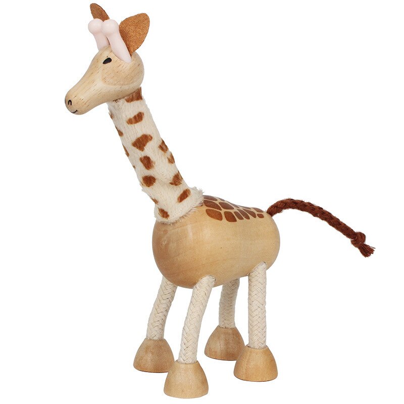 Simulation Holz Tier Puppen kinder Spielzeug Ornamente Serie Kognitiven Frühen Bildung Pädagogisches Baby Spielzeug Hause Dekoration: B1