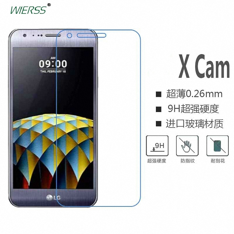 Voor LG X cam K580 K580I K580Y Gehard Glas Screen Protector Film Voor LG X cam K580 K580I K580Y 5.2 "glas Beschermfolie