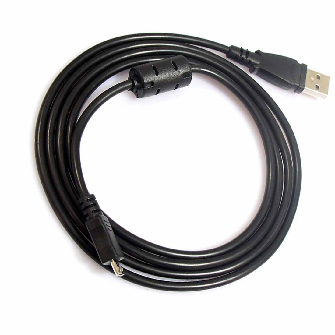 CABLE de TV USB y AV para PANASONIC LUMIX DMC-FX07, DMC-FX10, DMC-FX100K, FX100S, FX12, FX150K, DMC-FX150S, DMC-FX2, DMC-FX3: USB CABLE