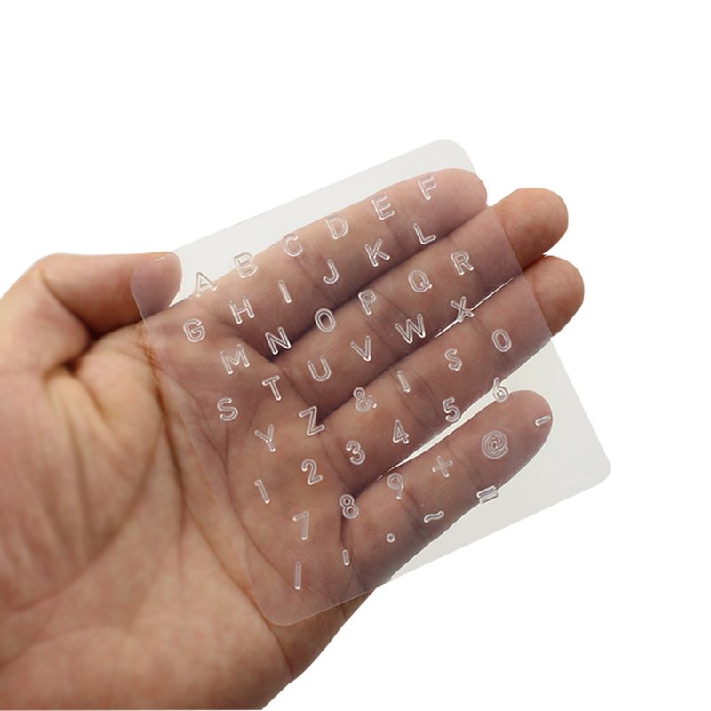1 uppsättning diy läder stämpel verktyg plast stämpling alfabetet bokstav nummer läder verktyg vax tätning stämpel utskrift verktyg