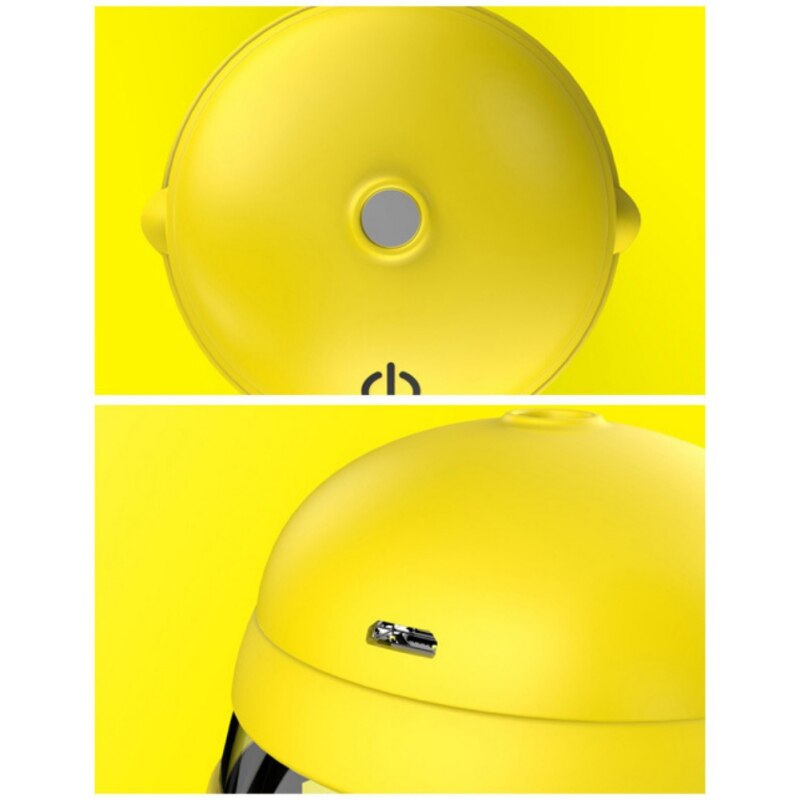 Bonito Mini Bee Shaped Usb Portátil Carro Carro Para Casa Grande Capacidade Umidificador com Luz