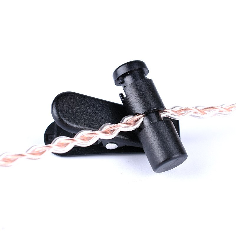 FDBRO Kabel Clip Klemme Kragen Headset Klemme Kragen Clip Rotierenden Klemmen Kopfhörer Kabel Clips Kopfhörer Wickler Zubehör